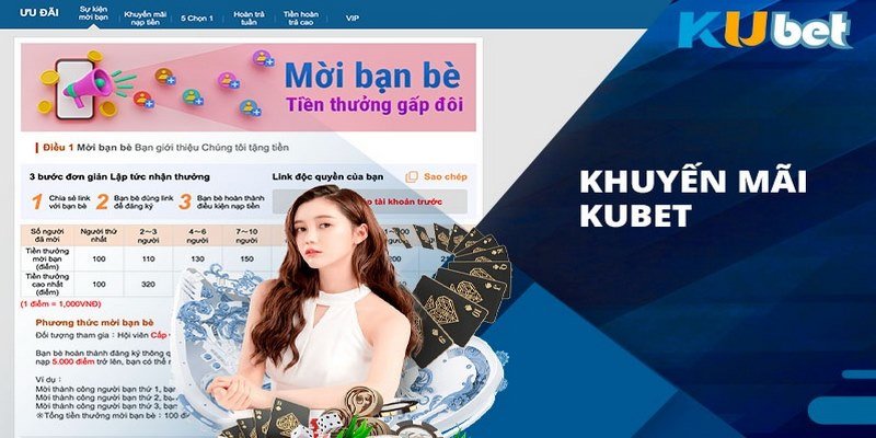 Cách nhận khuyến mãi kubet bạn không thể bỏ qua